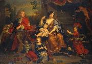 Pierre Mignard La Famille du Grand Dauphin oil on canvas